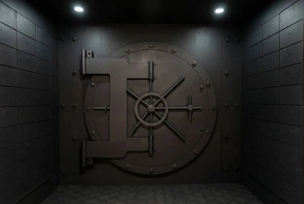 Unique Studio with Dramatic Vault Door Aesthetic, 95 sqm, photo shoot, pop-up rental in Chicago