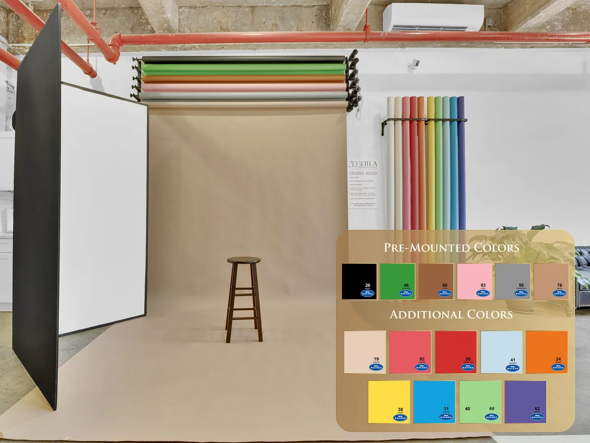 Upgraded Studio with White Cyclorama and Free Equipment, 93 sqm, photo shoot, pop-up rental in Brooklyn