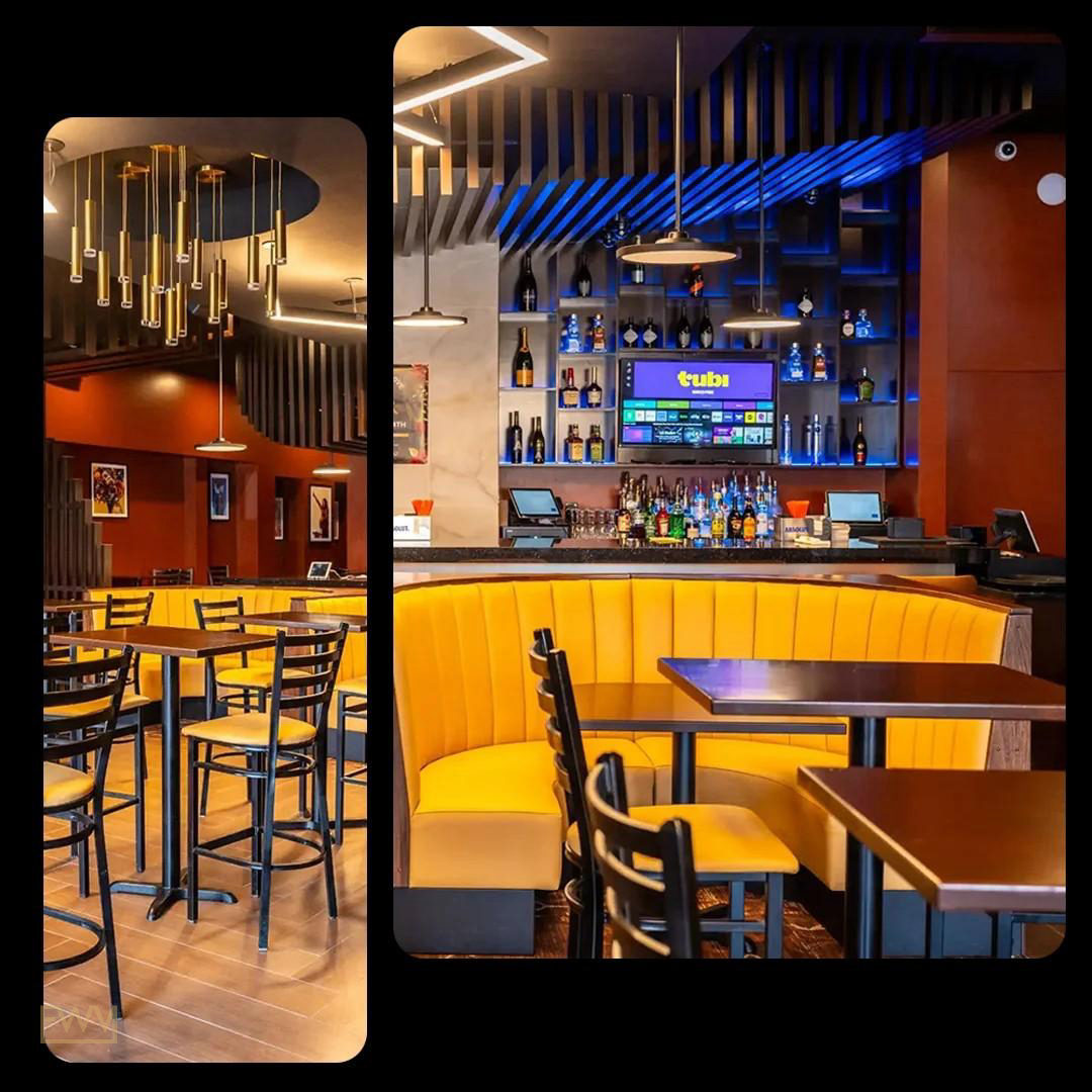 Upscale Dining and Event Venue in the Bronx, 130 sqm, private event, pop-up rental, second interior view