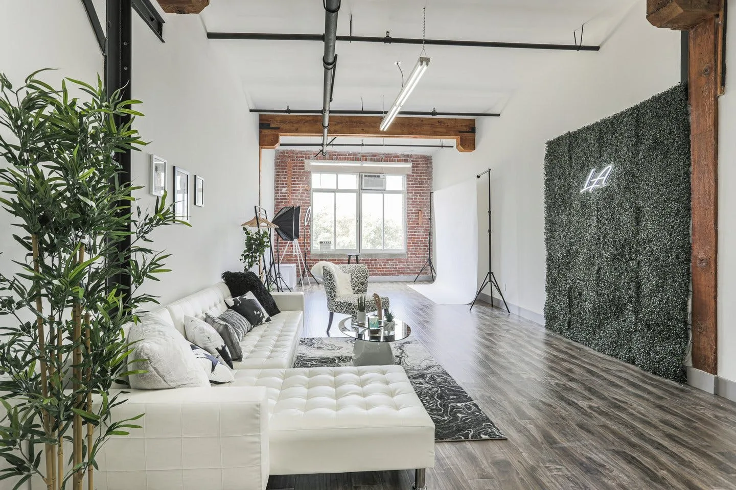 Urban DTLA Studio with Skyline View and Natural Light — 2