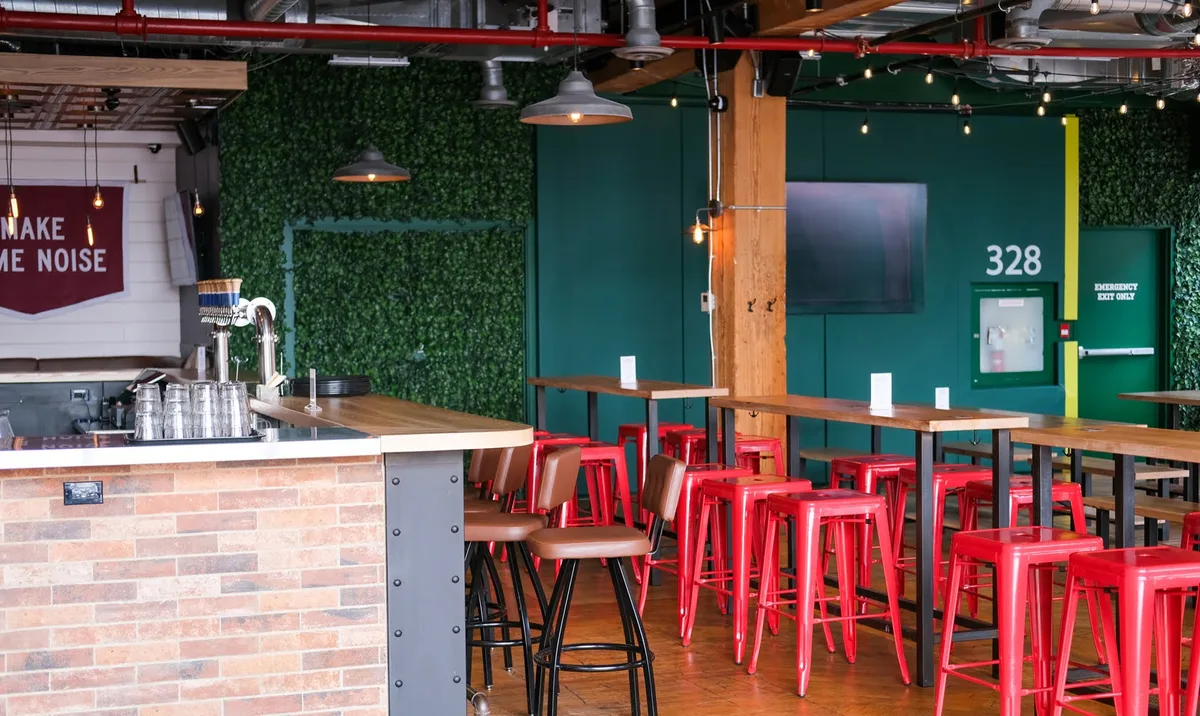 Versatile 11,000 Sq. Ft. Brewery and Taproom, 743 sqm, private event, pop-up rental in Toronto, second interior view