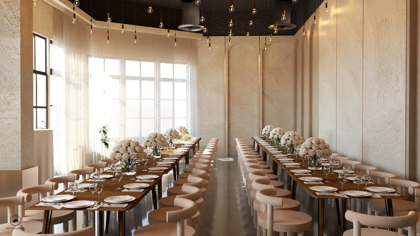Versatile 112 sqm Event Space with Architectural Arches — 2