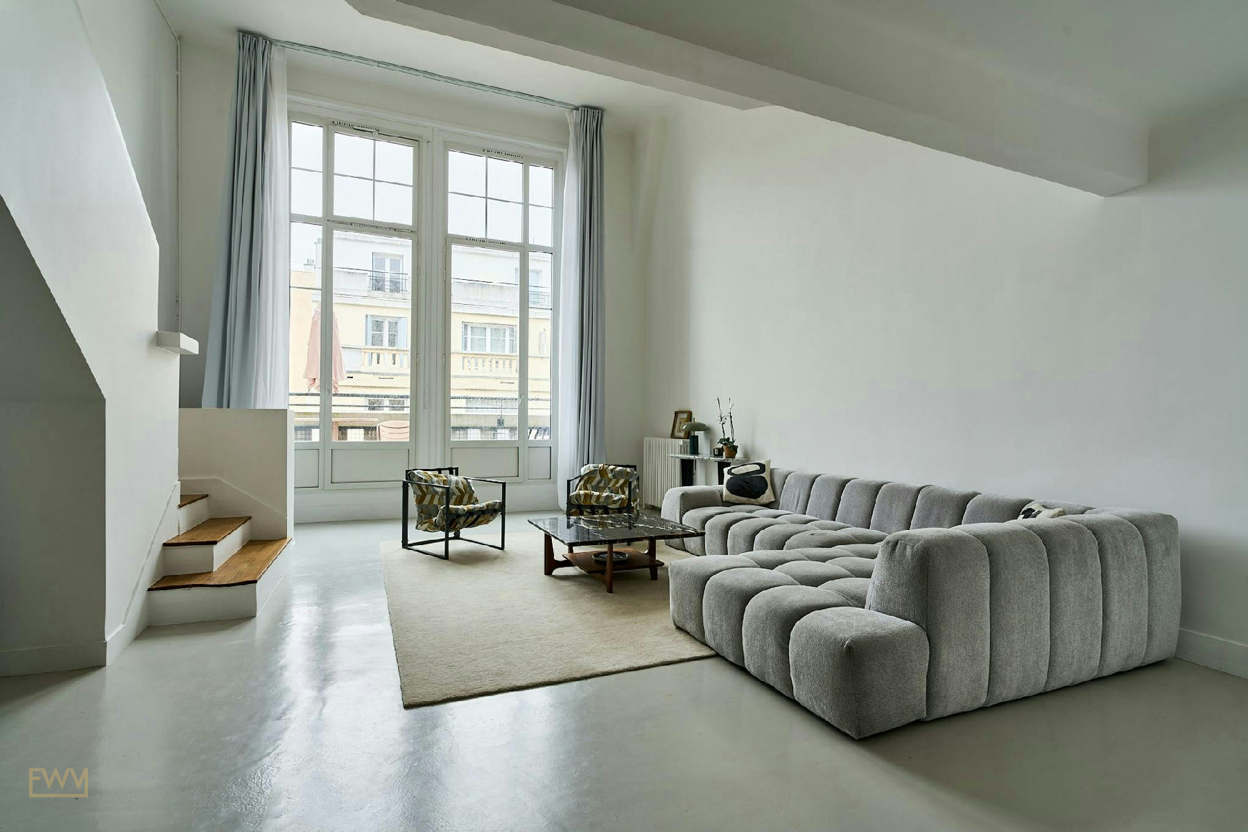 Versatile 114 sqm Art Deco Loft on Rue des Plantes, Paris