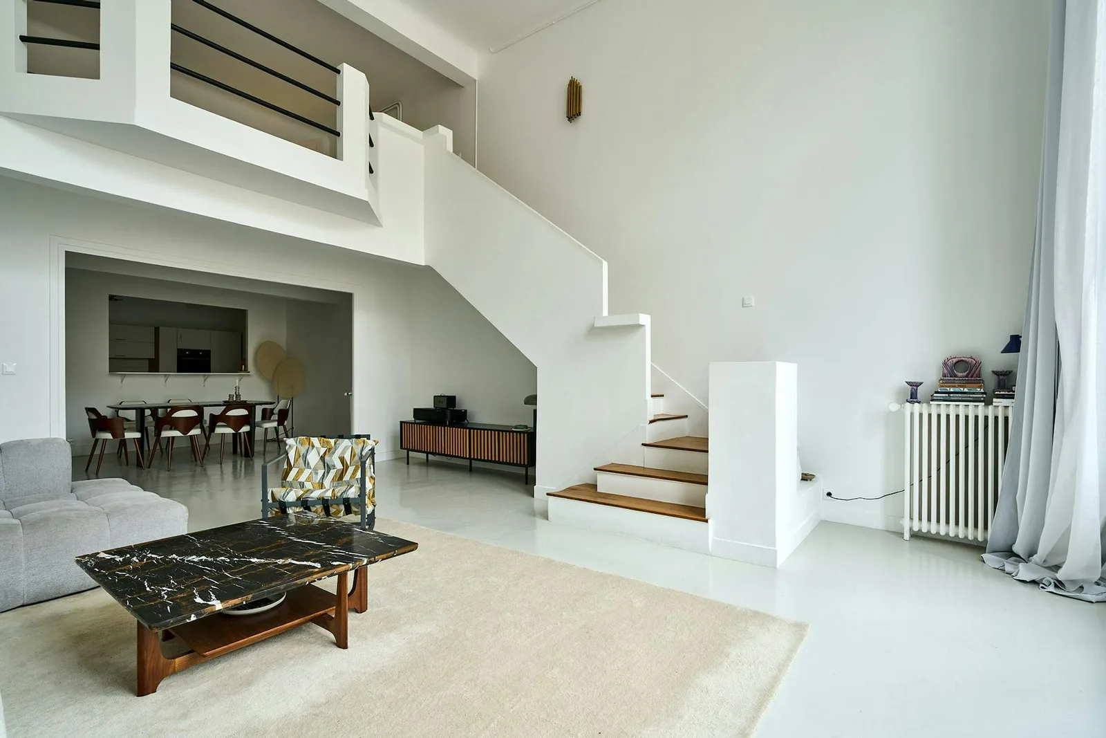 Versatile 114 sqm Art Deco Loft on Rue des Plantes, Paris — 2