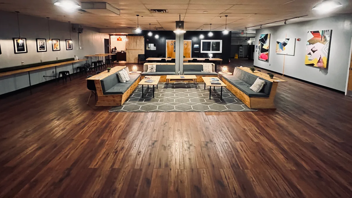 Versatile 2,500 Sq Ft Event Space Near Journal Square, 232 sqm, corporate event, pop-up rental in Jersey City