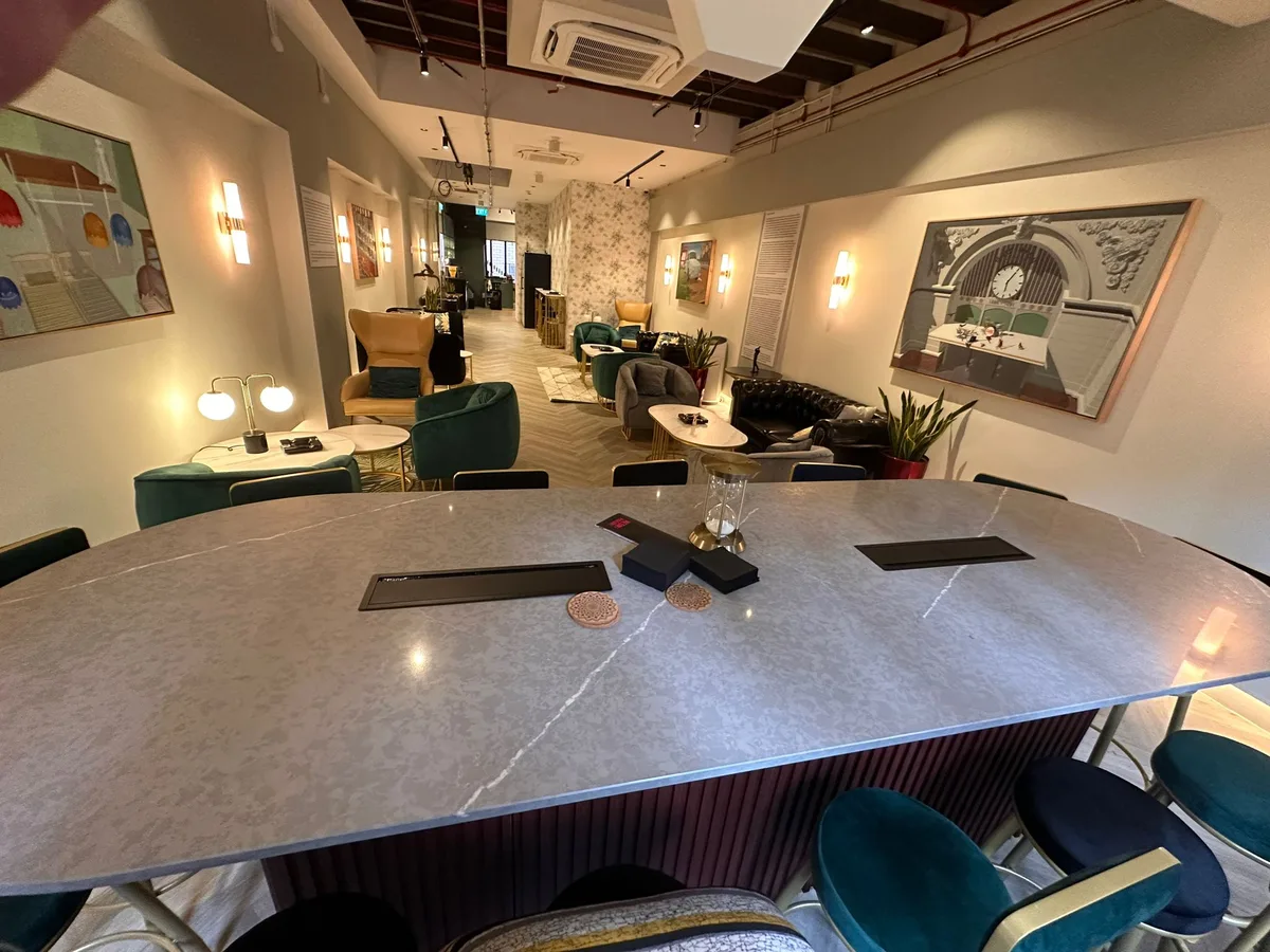 Versatile 2-Storey Event Space with Private Bar, 250 sqm, art exhibition, pop-up rental in Singapore, third interior view