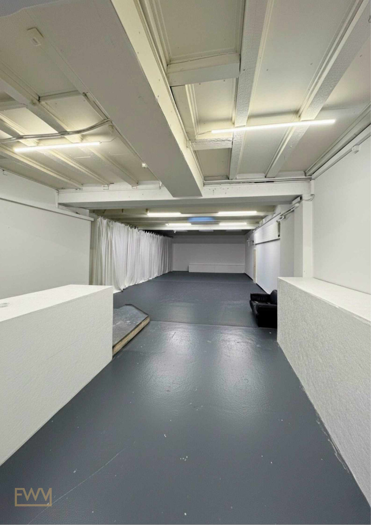 Versatile 200 m² Event Space in Basel's St. Johann District, pop up store