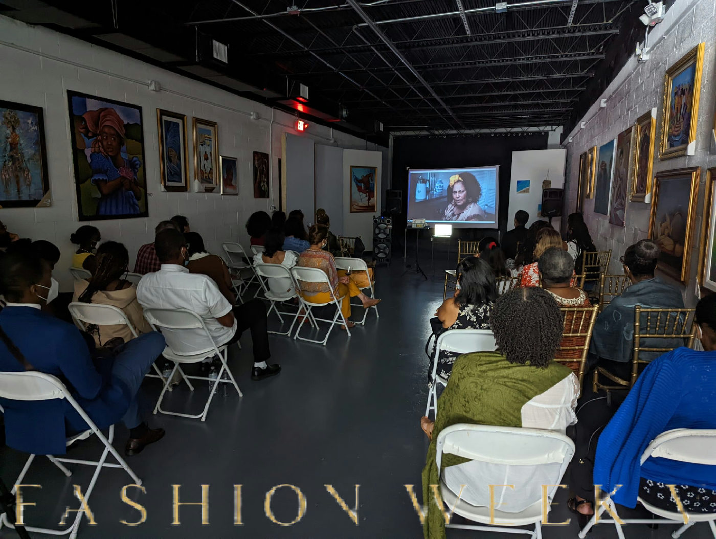 Versatile 2000 sq ft Warehouse in Broward County, 186 sqm, art exhibition, pop-up rental in Oakland Park, interior view
