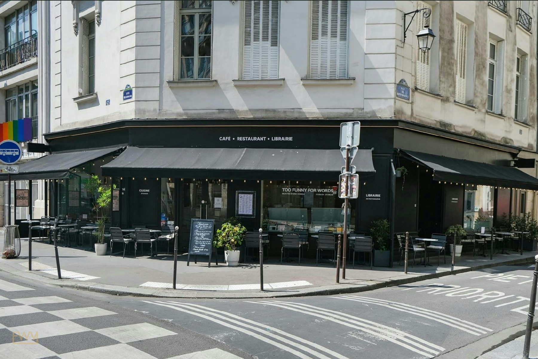 Versatile 230 sqm Gallery-Restaurant in Le Marais, Paris, pop up store