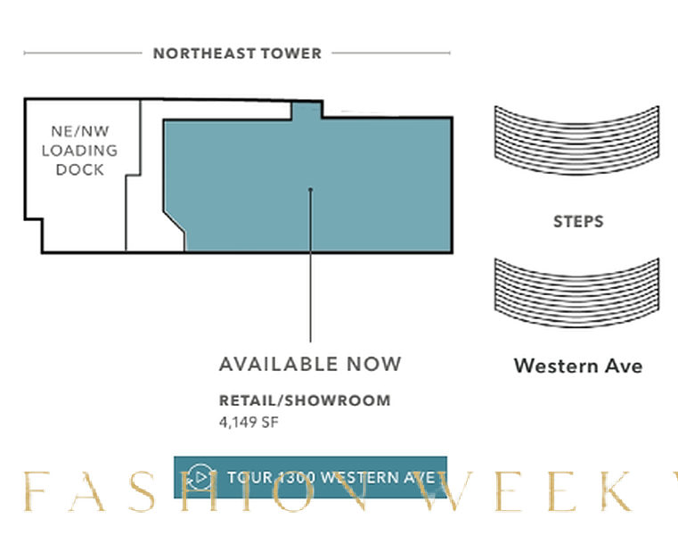 Versatile 2nd Generation Retail/Showroom Space, 386 sqm, retail activation, pop-up rental in Seattle
