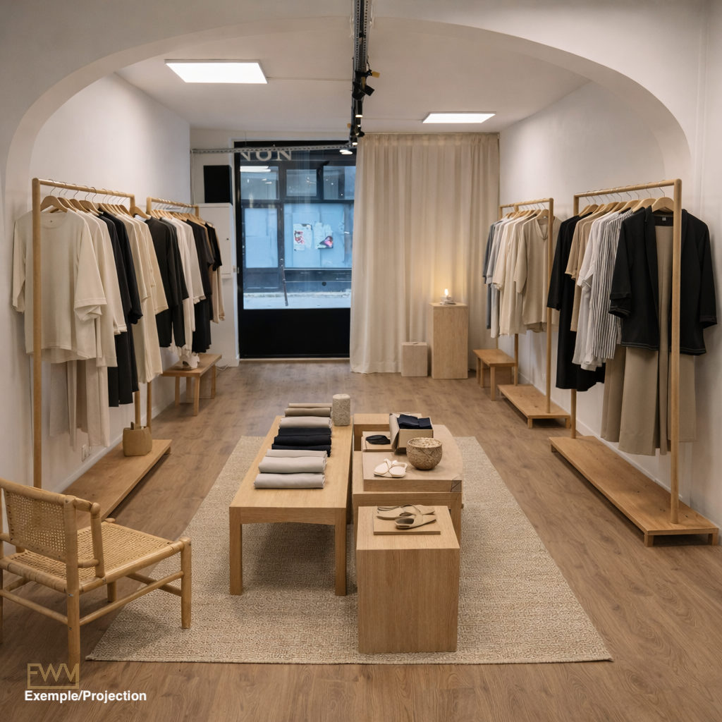 Versatile 35 m² Space in the Marais for Events, pop up store in Paris, additional interior view