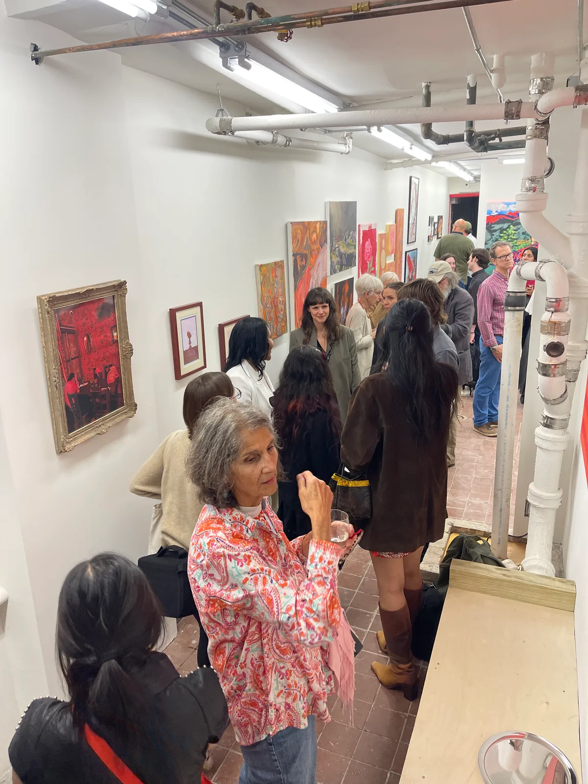 Versatile 600-Square-Foot Event Space, 56 sqm, art exhibition, pop-up rental in New York, interior view
