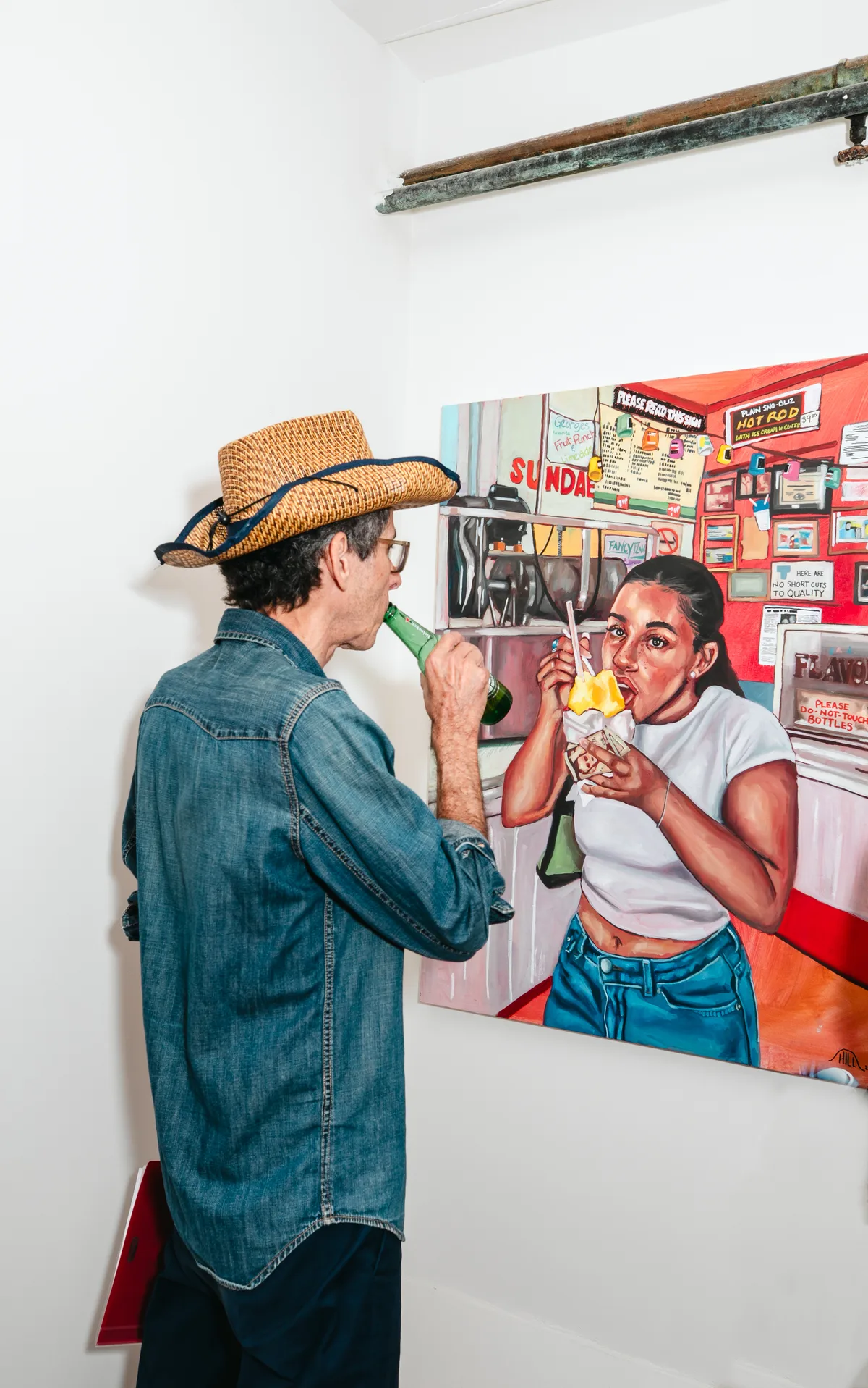 Versatile 600-Square-Foot Event Space, 56 sqm, art exhibition, pop-up rental in New York, second interior view