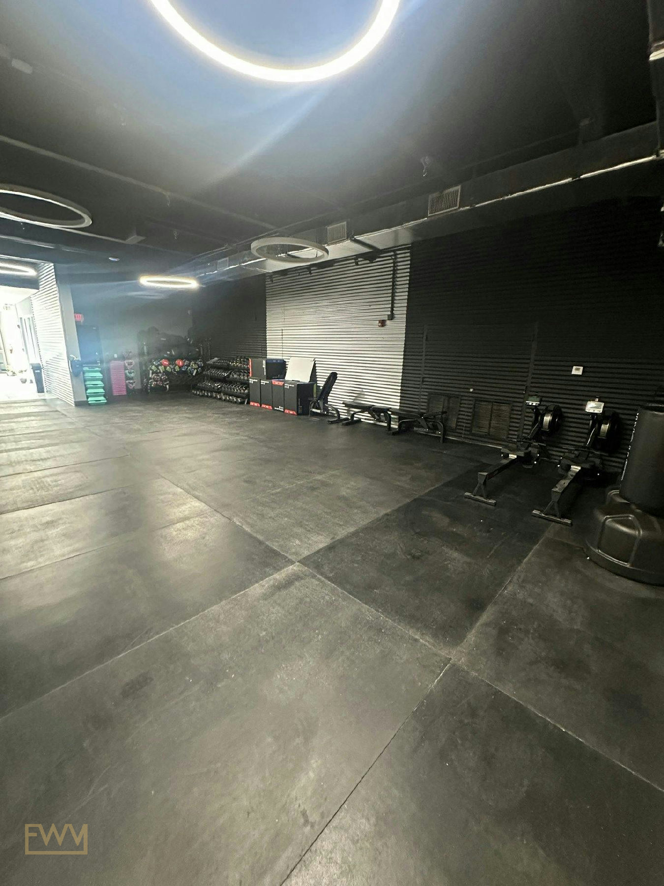 Versatile 85 sqm Fitness Studio on Biscayne Blvd, Miami, photo shoot, pop-up rental