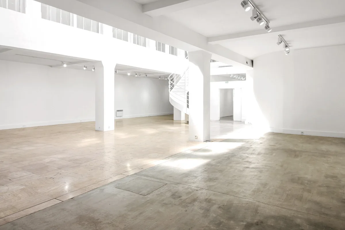 Versatile 850 m² Event Space in the Marais, pop up store in Paris, interior view