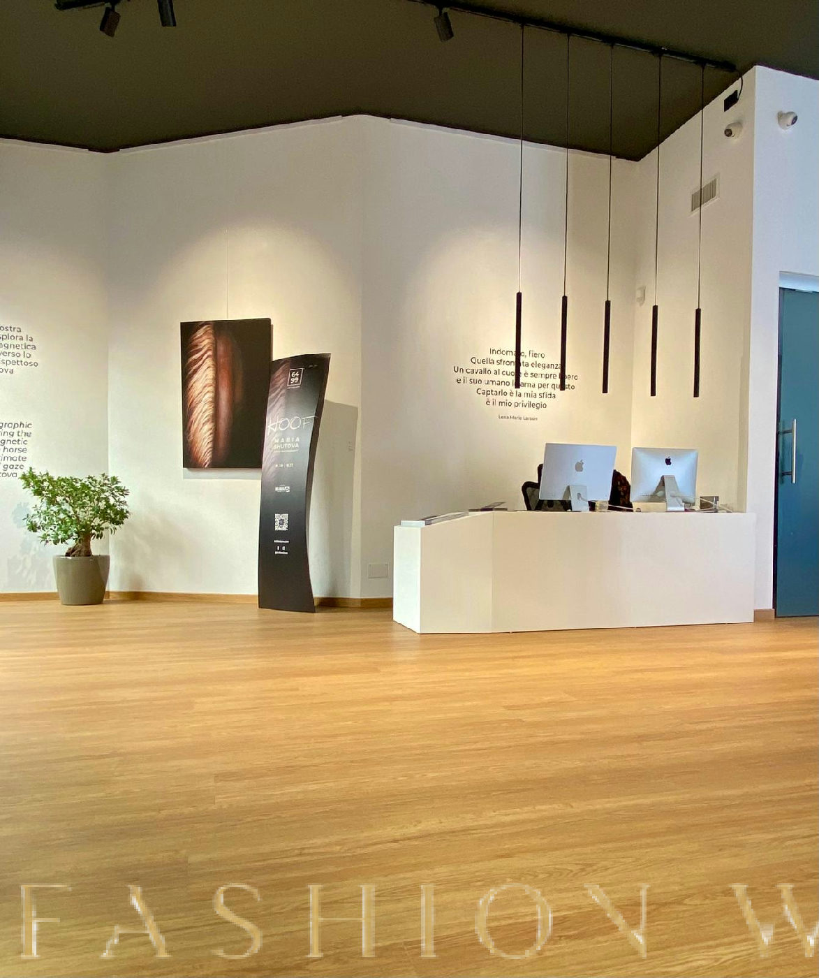 Versatile Art Gallery Space Over Two Floors, 203 sqm, art exhibition, pop-up rental in Milano, interior view