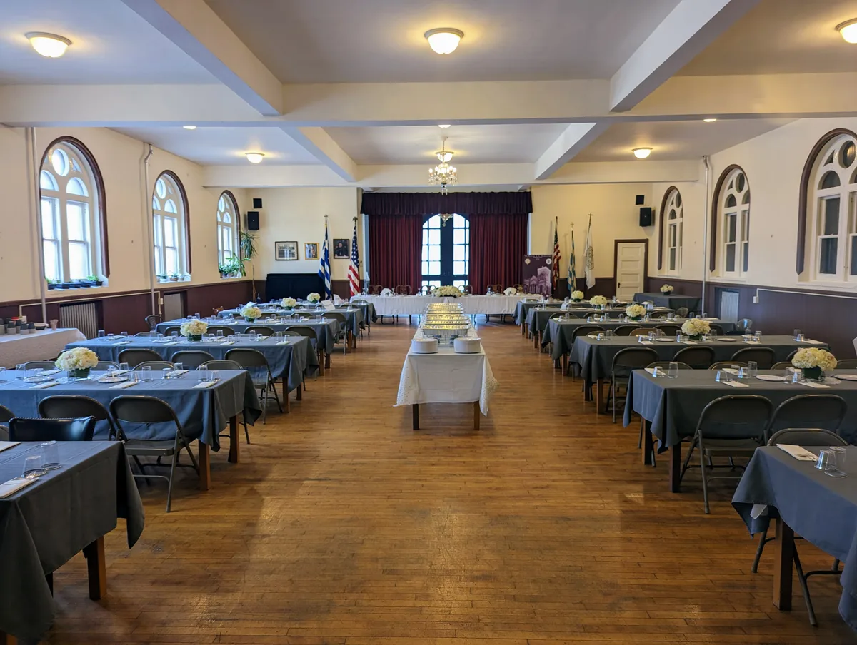 Versatile Church Hall in East Harlem, 297 sqm, corporate event, pop-up rental in New York