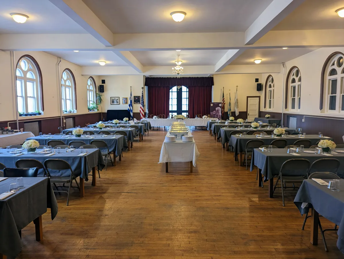 Versatile Church Hall in East Harlem, 297 sqm, corporate event, pop-up rental in New York, second interior view