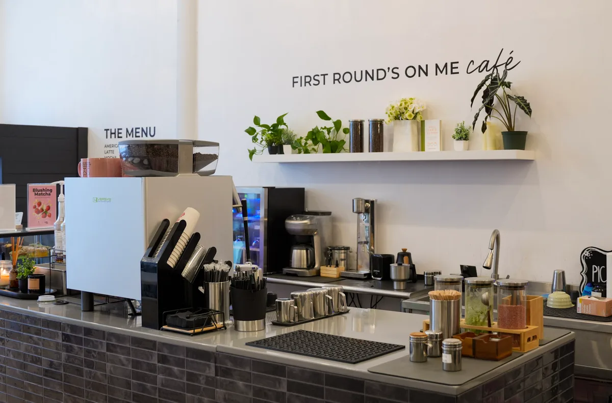 Versatile Coffee Social Club Space for Events and Gatherings, 204 sqm, pop up store in New York, second interior view