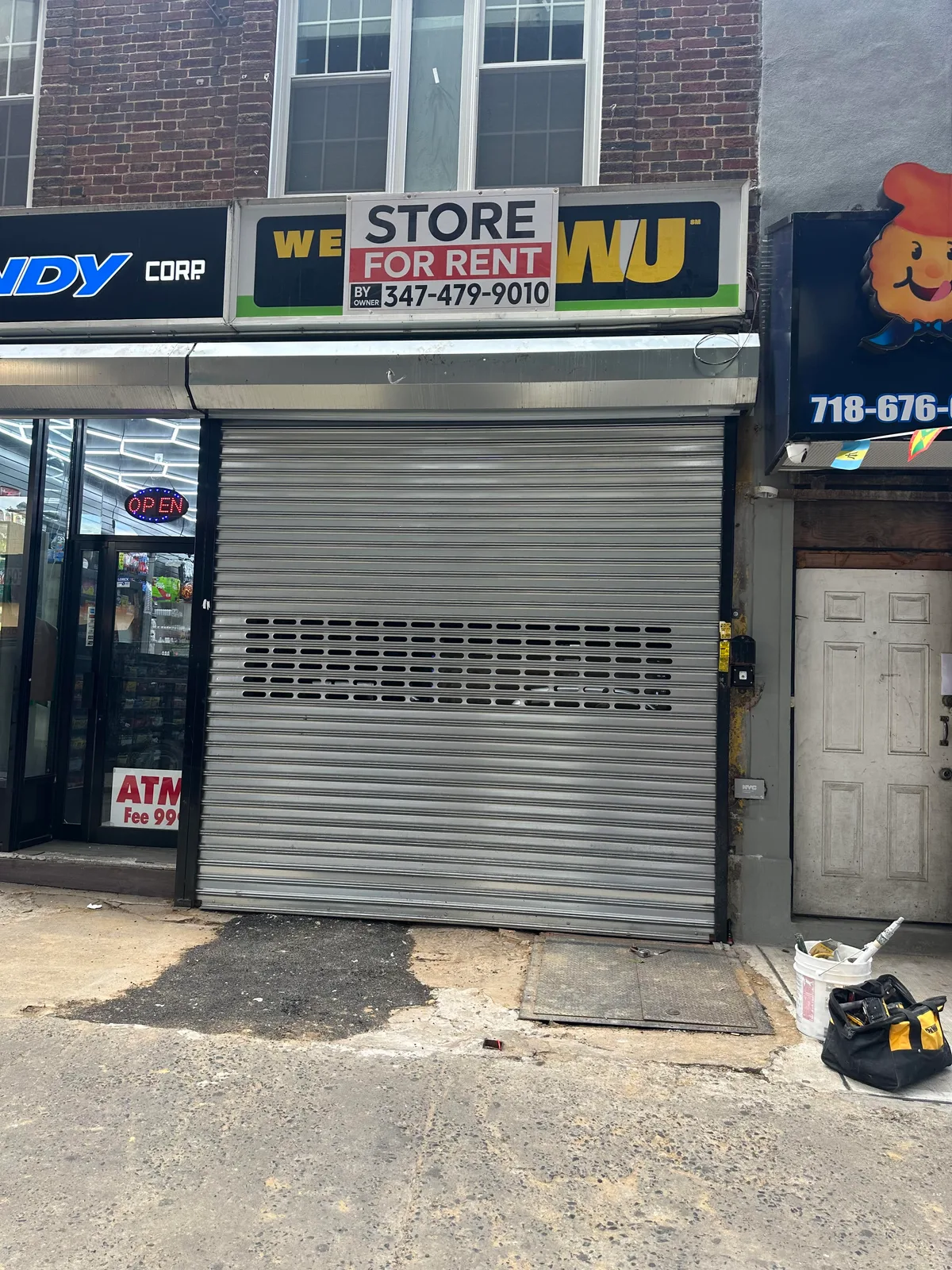 Versatile Commercial Space for Rent in East NY, Brooklyn, 56 sqm, retail activation, pop-up rental, interior view