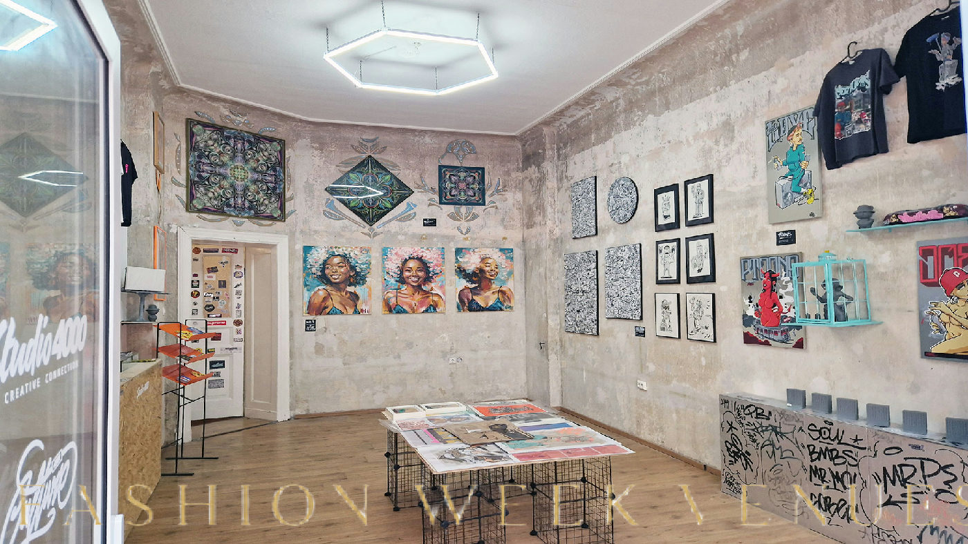 Versatile Creative Gallery Space in Berlin-Neukölln, 20 sqm, pop up exhibition, interior view
