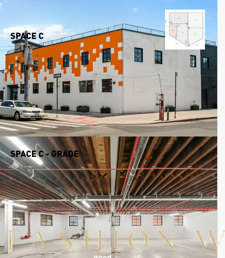Versatile Creative Space on the Greenpoint Waterfront, 604 sqm, pop up store in Brooklyn, interior view