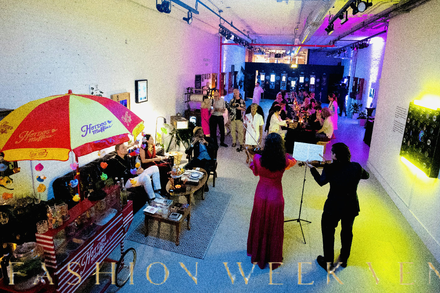 Versatile Event Gallery for Up to 150 Guests, 465 sqm, art exhibition, pop-up rental in New York, second interior view