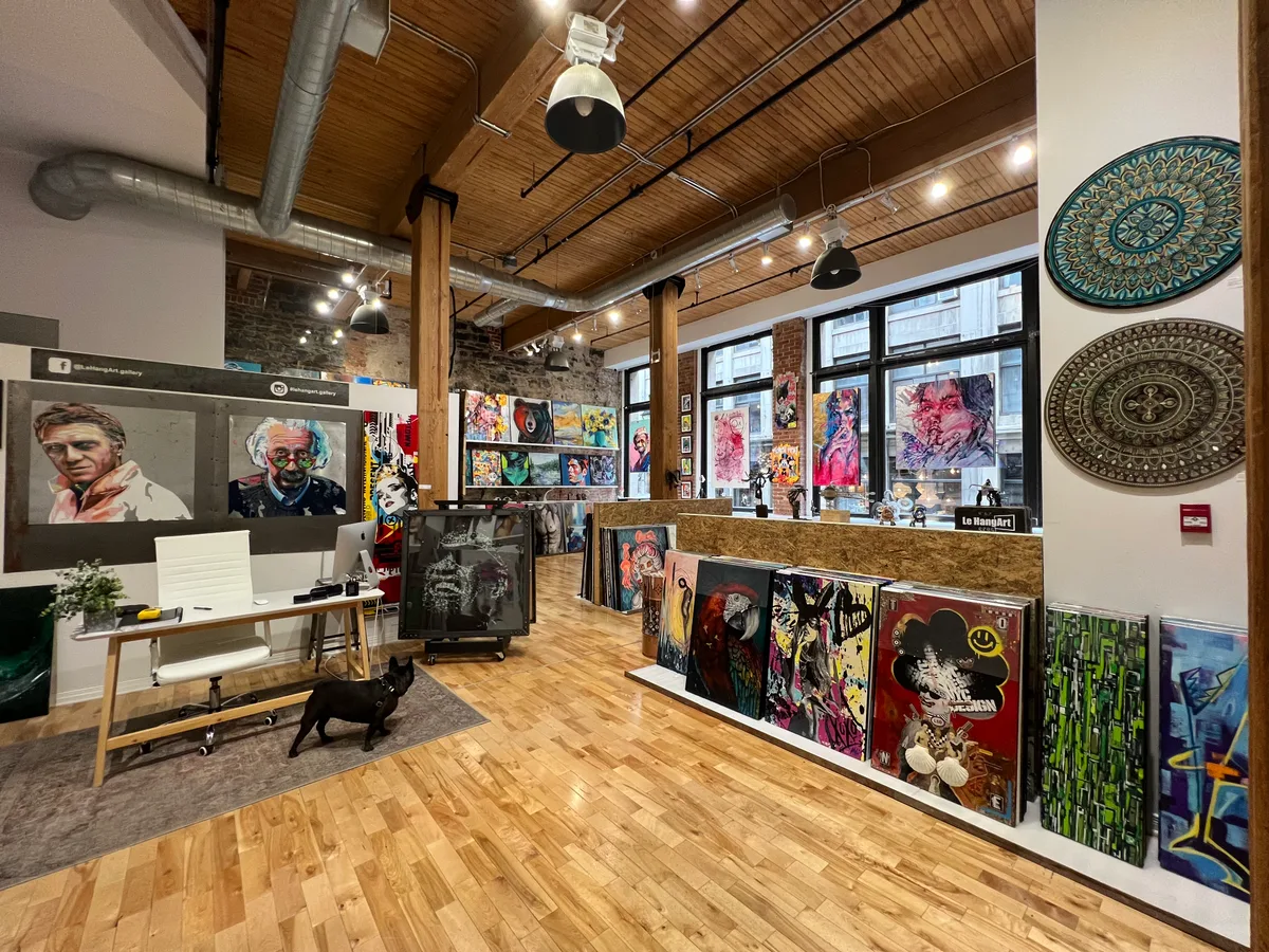 Versatile Event Space Available in Old Montreal, 279 sqm, product launch, pop-up rental in Montréal