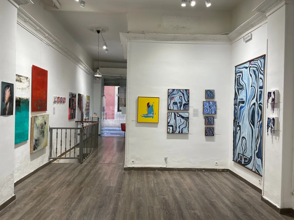 Versatile Event Space in Gracia, 85 sqm, art exhibition, pop-up rental in Barcelona, third interior view