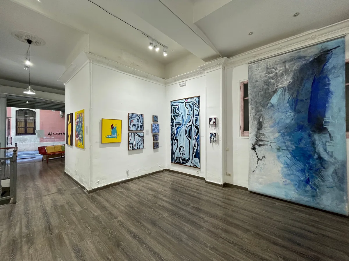 Versatile Event Space in Gracia, 85 sqm, art exhibition, pop-up rental in Barcelona, additional interior view