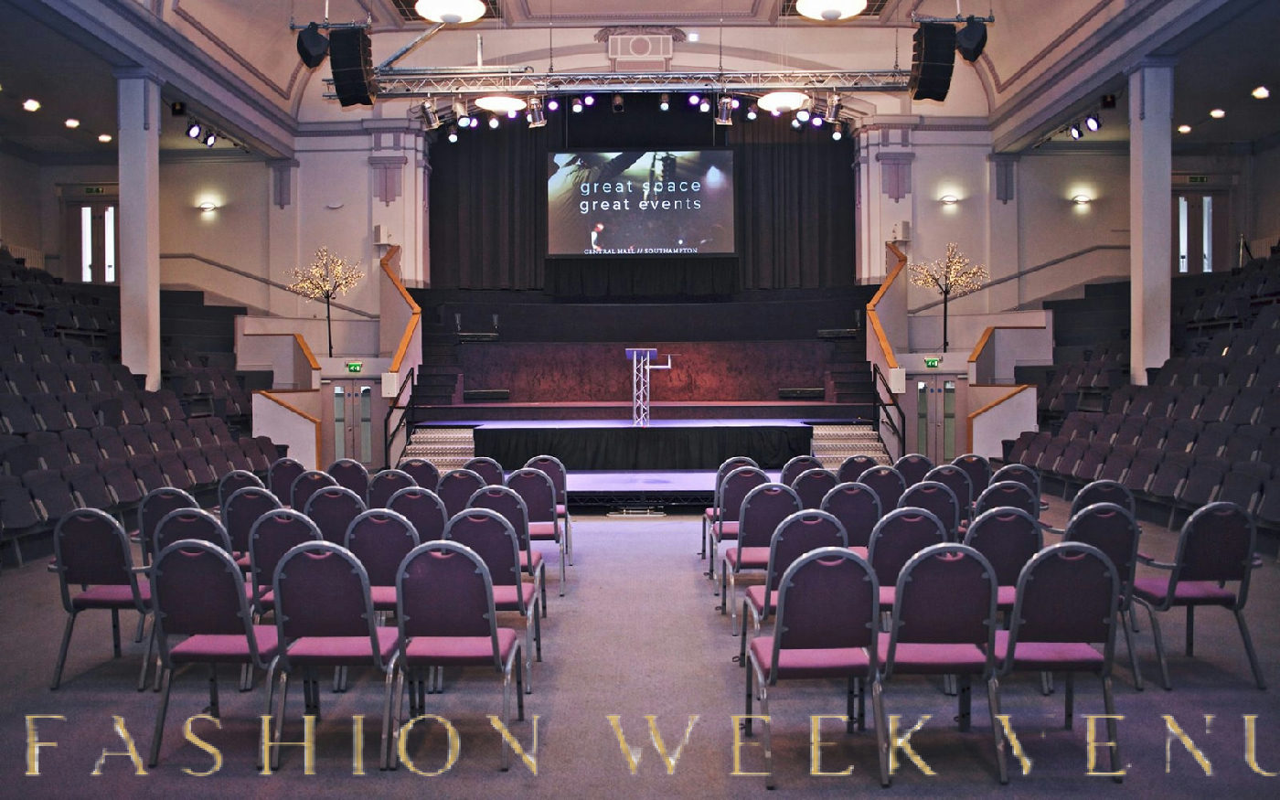 Versatile Event Space with 750-Seat Auditorium in Southampton, 161 sqm, corporate event, pop-up rental, second interior view