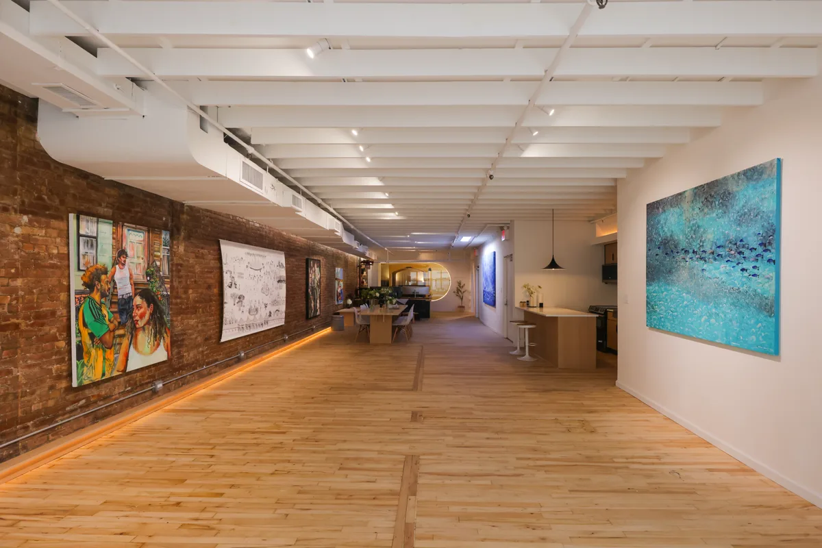 Versatile Event Space with Modern Amenities in Chelsea, 232 sqm, art exhibition, pop-up rental in New York