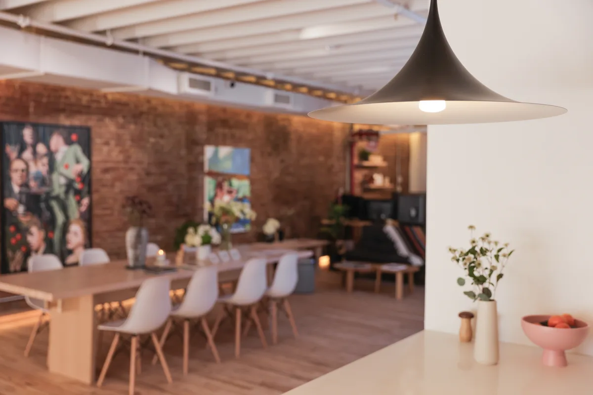 Versatile Event Space with Modern Amenities in Chelsea, 232 sqm, art exhibition, pop-up rental in New York, interior view