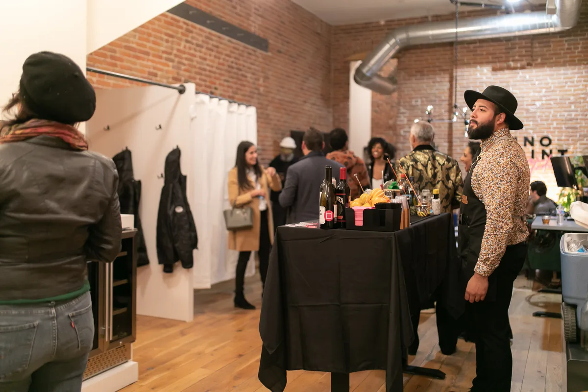 Versatile Event Space with Modern Amenities in RiNo, 84 sqm, networking event, pop-up rental in Denver, interior view