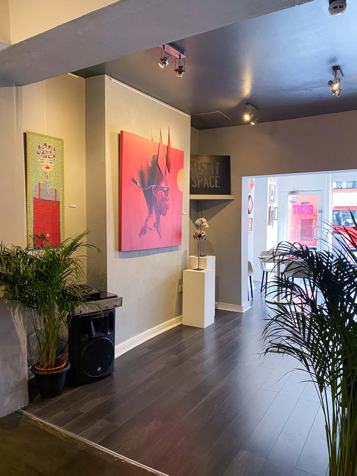 Versatile Gallery Space for Events in Dalston, 76 sqm, pop up store in Greater London, interior view