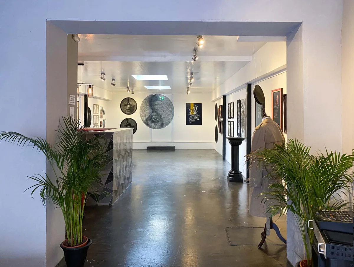 Versatile Gallery Space for Events in Dalston, 76 sqm, pop up store in Greater London, third interior view