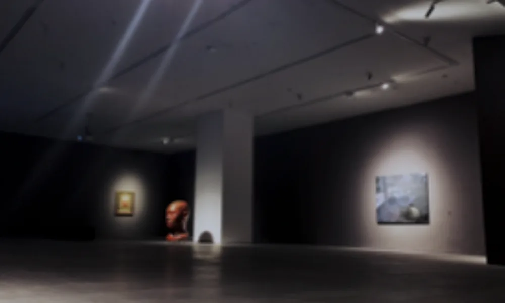 Versatile Gallery Space for Events in Shanghai, 467 sqm, art exhibition, pop-up rental, interior view