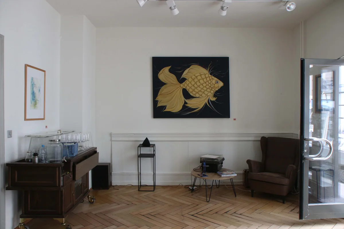 Versatile Gallery Space for Events in Zürich, 75 sqm, art exhibition, pop-up rental, interior view