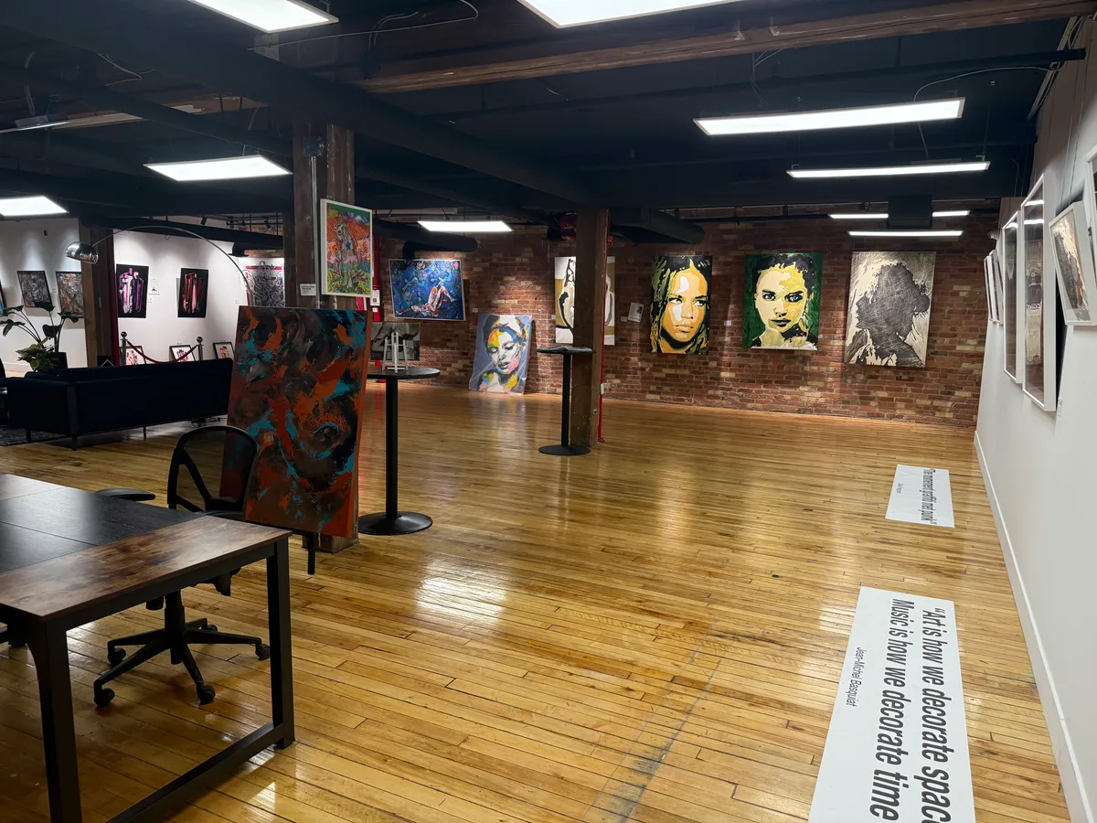 Versatile Gallery Space in Toronto, 307 sqm, art exhibition, pop-up rental