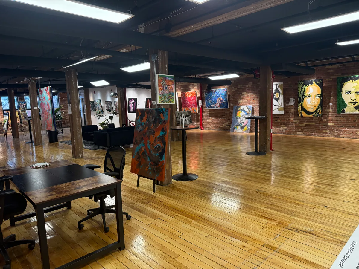 Versatile Gallery Space in Toronto, 307 sqm, art exhibition, pop-up rental, second interior view