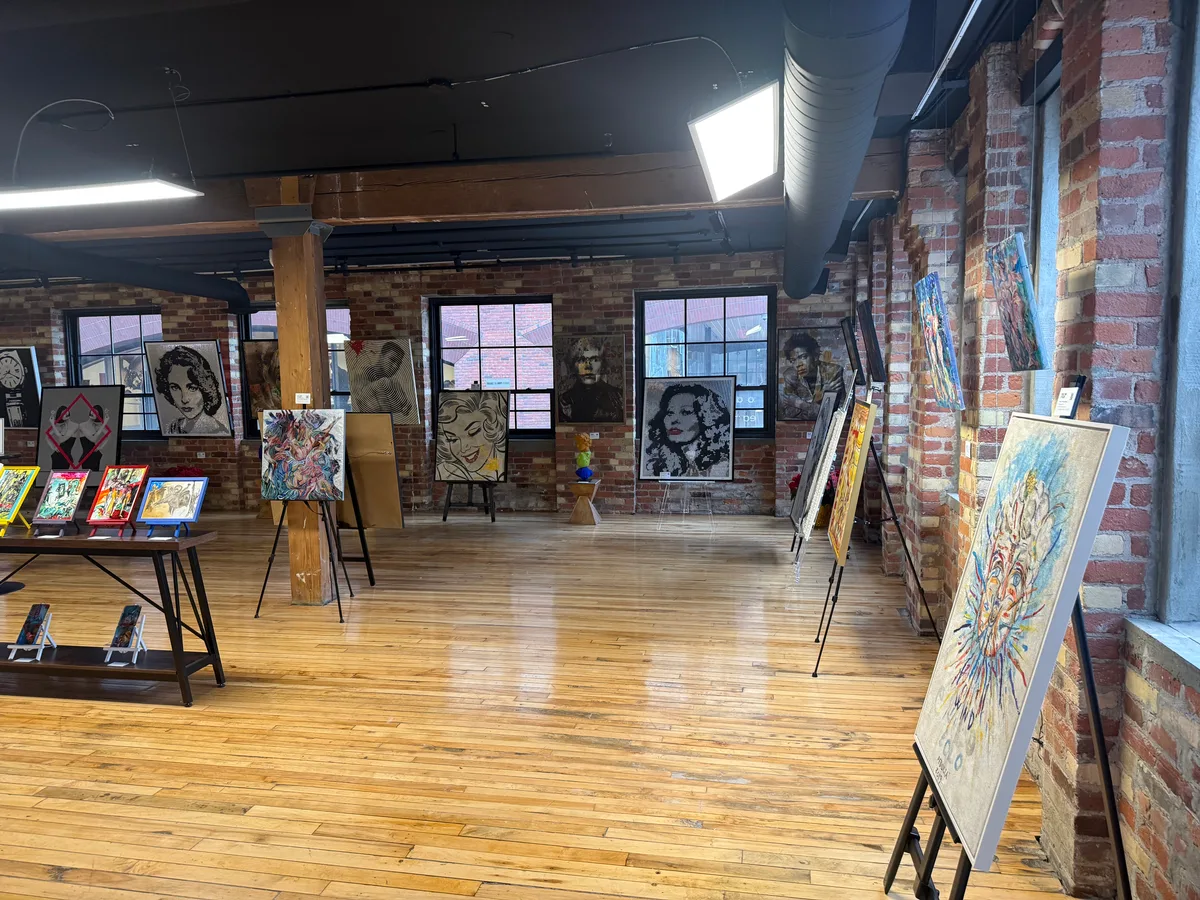 Versatile Gallery Space in Toronto, 307 sqm, art exhibition, pop-up rental, third interior view