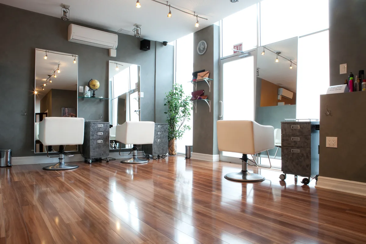 Versatile Hair Salon and Event Space, 102 sqm, photo shoot, pop-up rental in Brooklyn