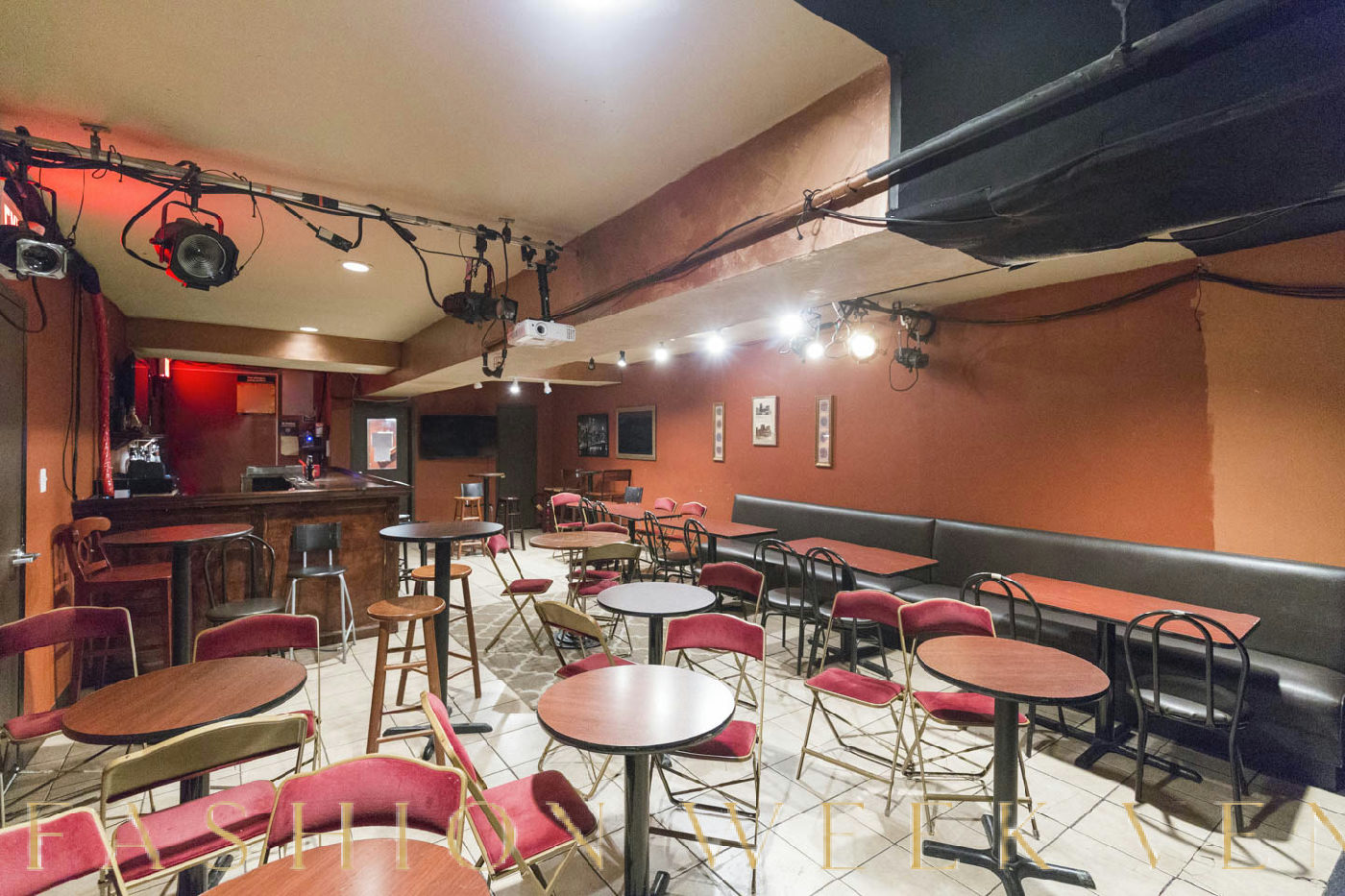 Versatile Historical Performing Arts Venue in West SoHo, 93 sqm, private event, pop-up rental in New York, third interior vi…