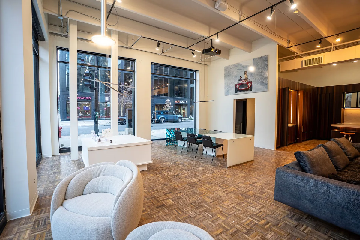 Versatile Industrial-Chic Event Space in River North, 223 sqm, product launch, pop-up rental in Chicago