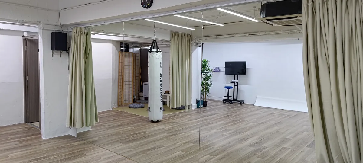 Versatile Japanese Studio for Dance, Film, and Events, 139 sqm, video production, pop-up rental in Hong Kong, third interior…