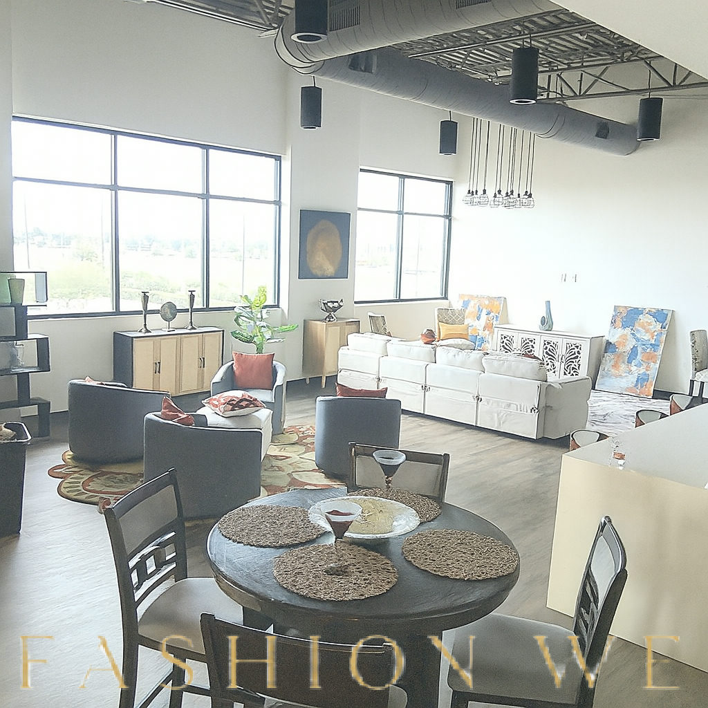 Versatile Media and Event Space for Creators and Teams, 106 sqm, podcast recording, pop-up rental in Sugar Land, interior vi…