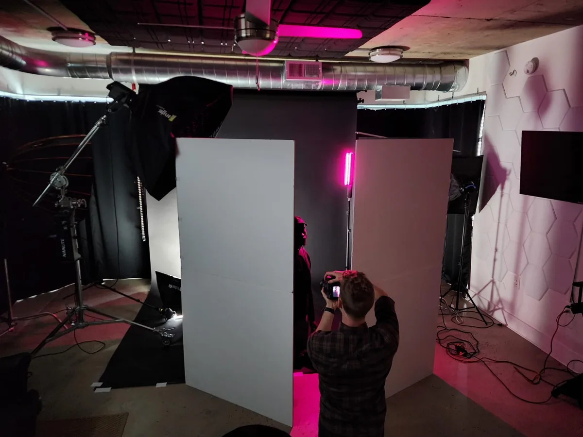 Versatile Podcast Production Space on Columbia Pike, 102 sqm, pop-up rental in Falls Church, second interior view