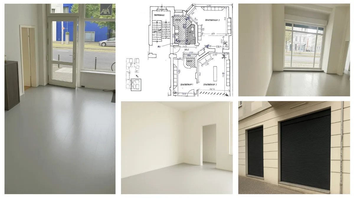 Versatile Pop-Up and Gallery Space on Torstraße, 90 sqm, pop up store in Berlin, interior view