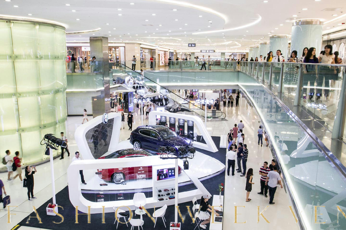 Versatile Pop-Up Space in Beijing Mall Atrium, 150 sqm, pop up store, second interior view