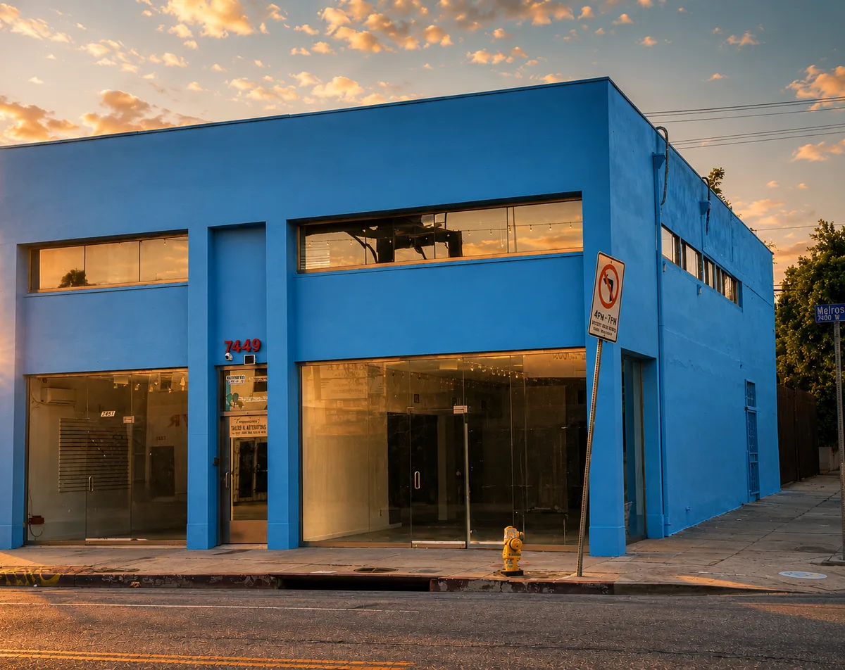 Versatile Retail Space in Melrose Art District, 209 sqm, pop up store in Los Angeles, third interior view